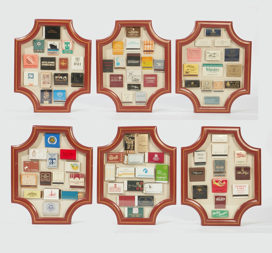 International airline, hotel match books (1 of 3)