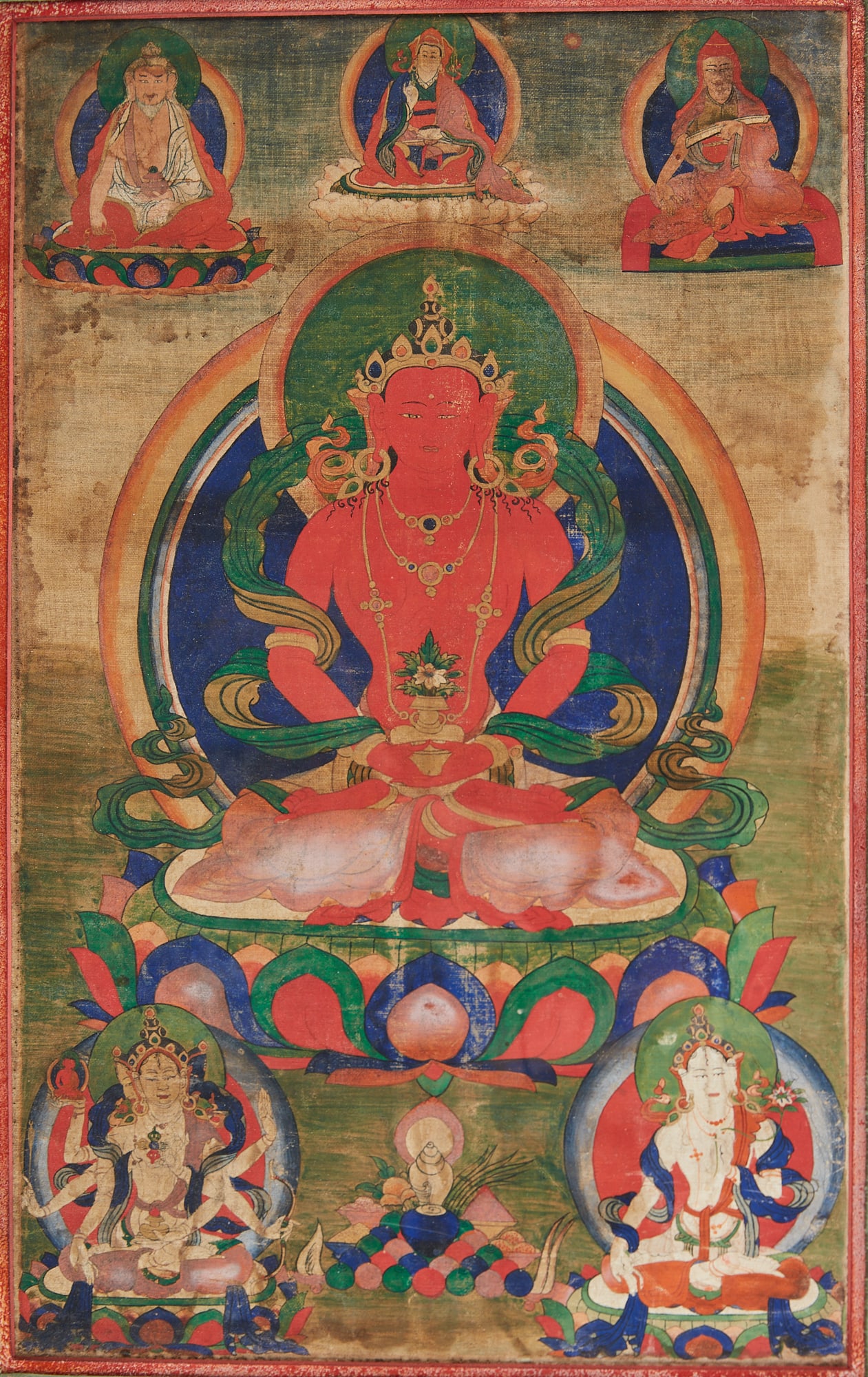 A Tibetan thangka (1 of 4)