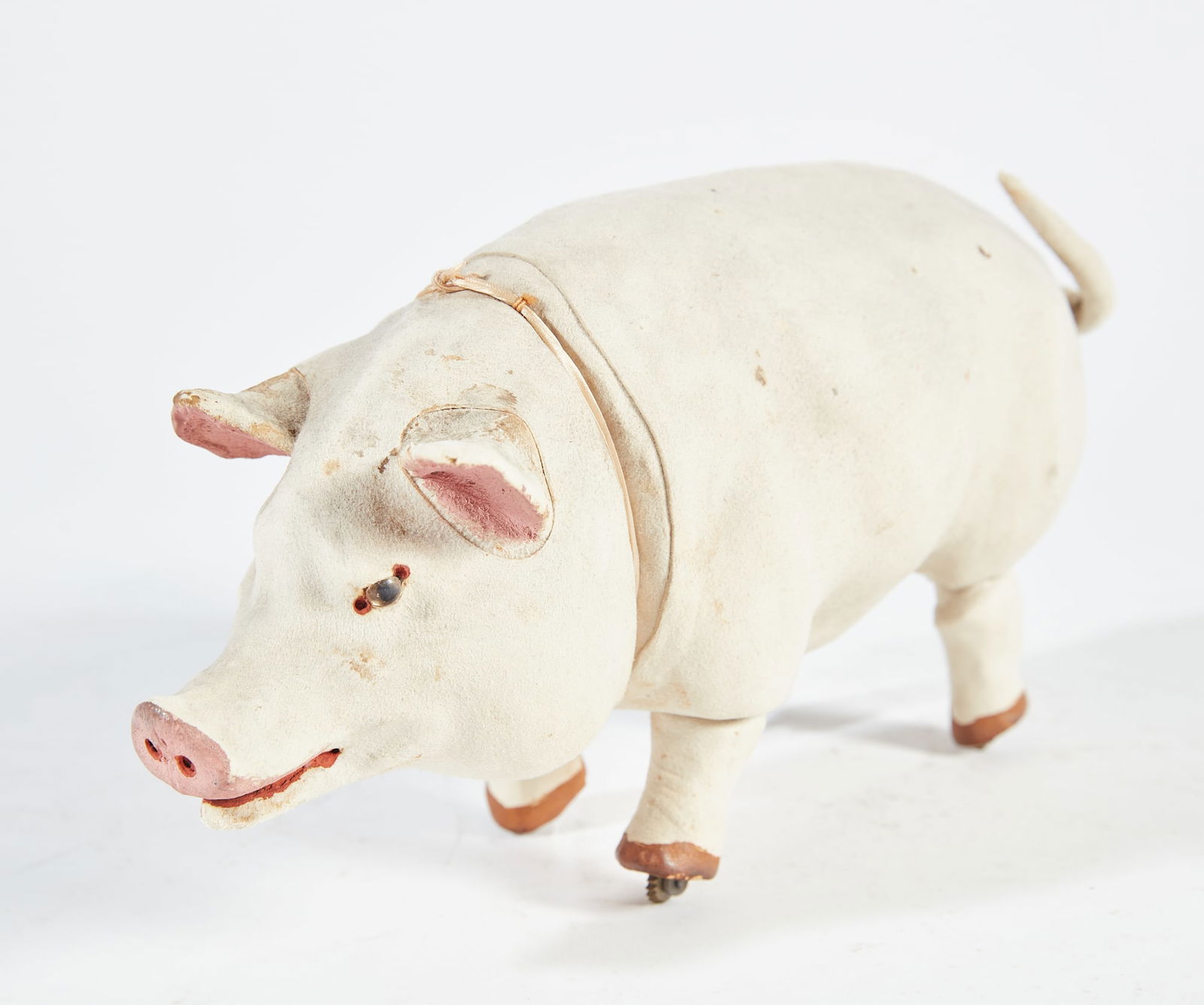 A Continental walking pig automaton, 20th century (1 of 8)