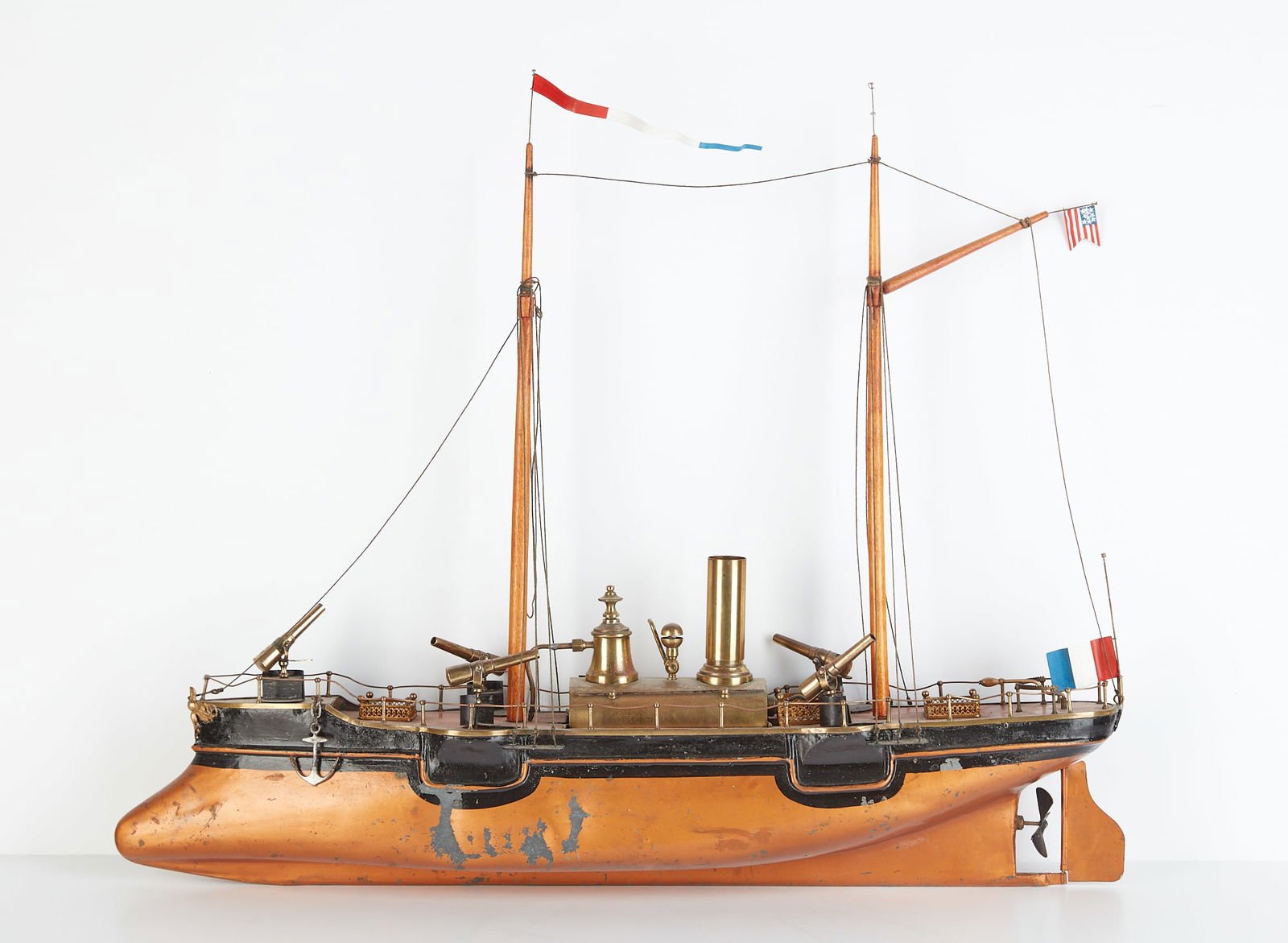 A working model of a French steam ship (1 of 12)