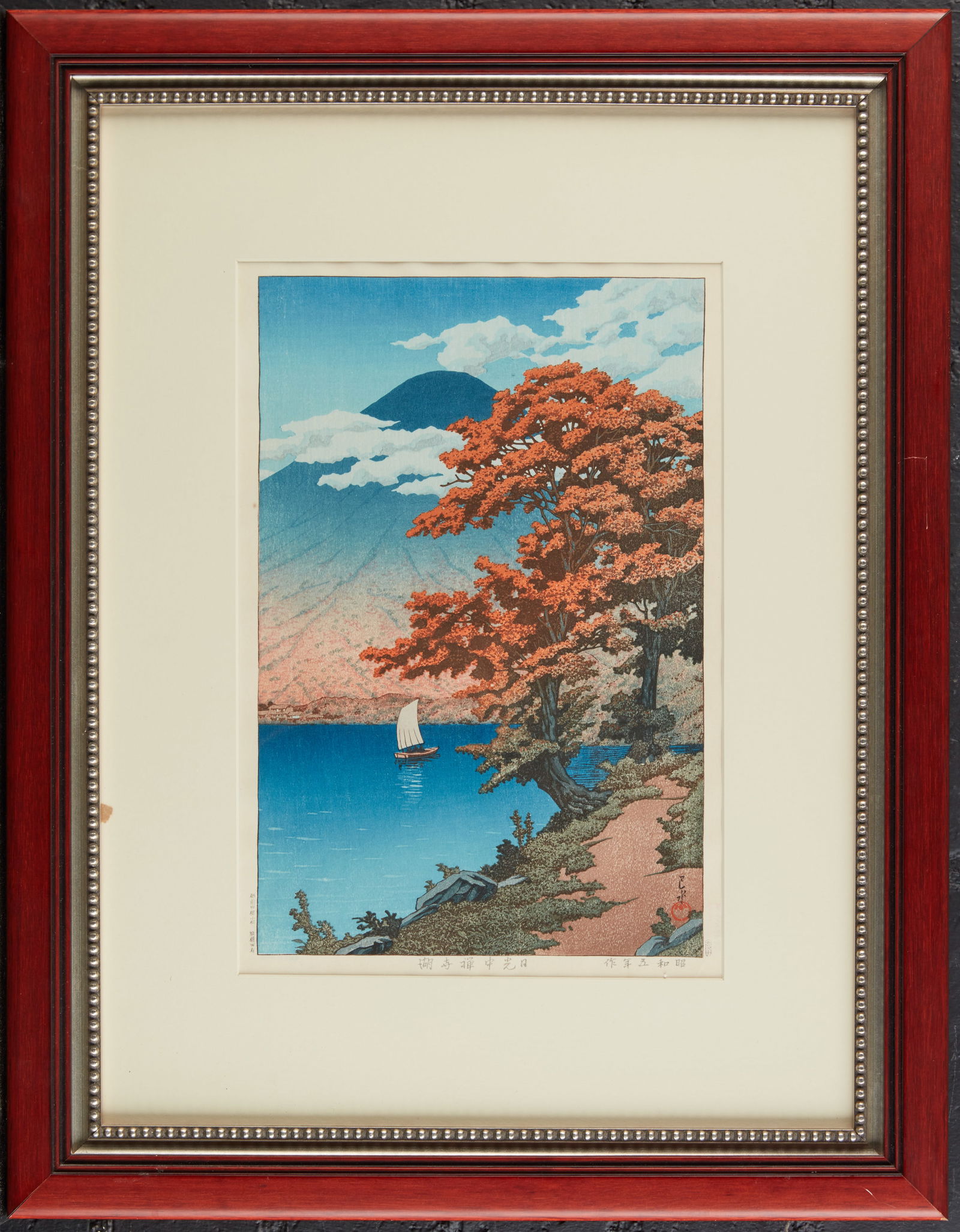 Kawase Hasui, Koji Zen Temple (1 of 2)