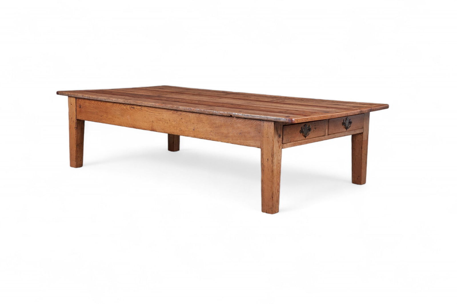 A Continental Provincial pine farmhouse low table (1 of 8)