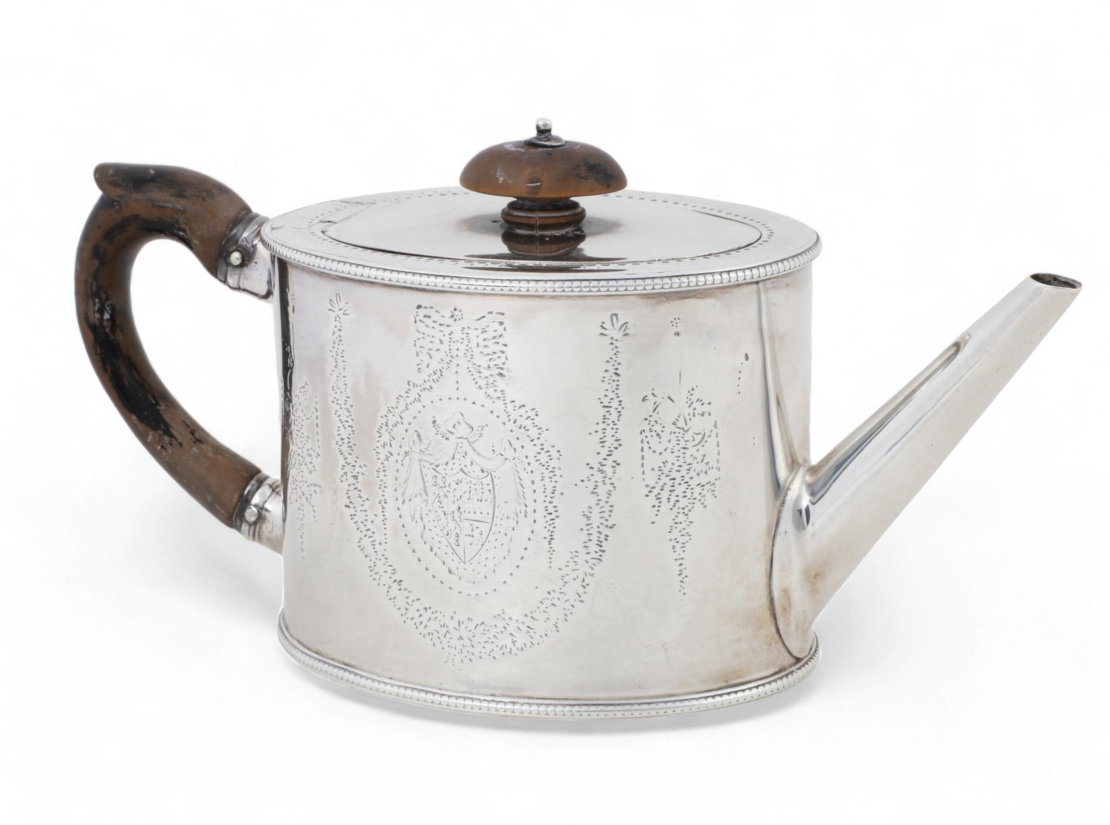 A George III sterling silver teapot (1 of 4)
