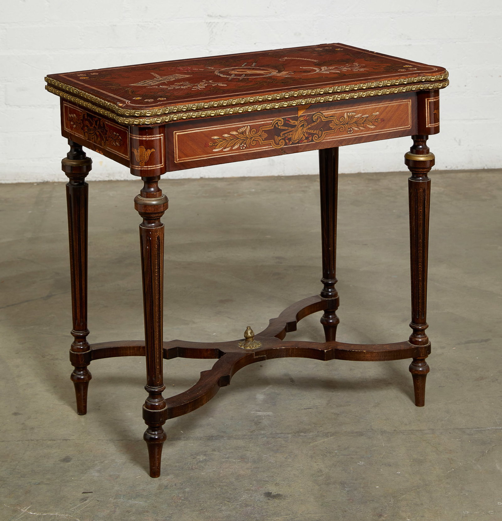 A Continental Neoclassical style games table (1 of 5)
