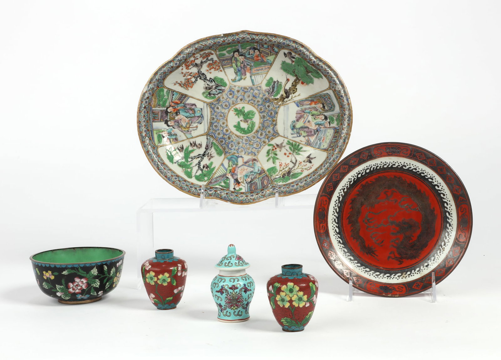 A group of six Chinese and Japanese articles (1 of 5)