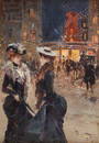 Pietro Scoppetta, Women before the Moulin Rouge