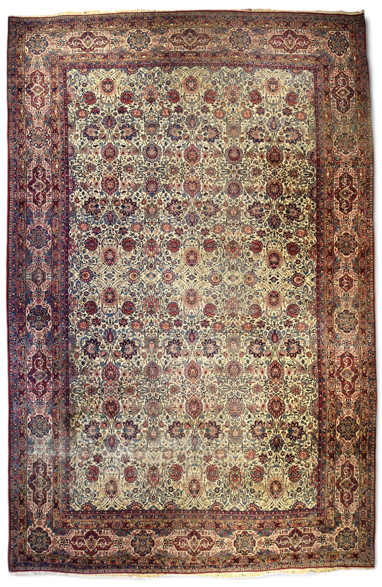 A Kirman rug, South East Persia (1 of 7)