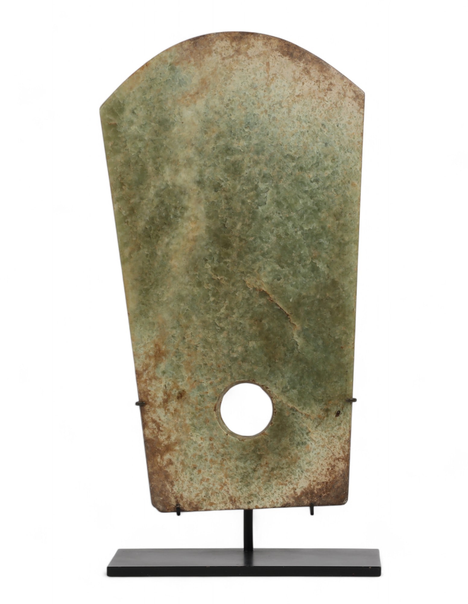 A Chinese jade ceremonial axe (1 of 2)