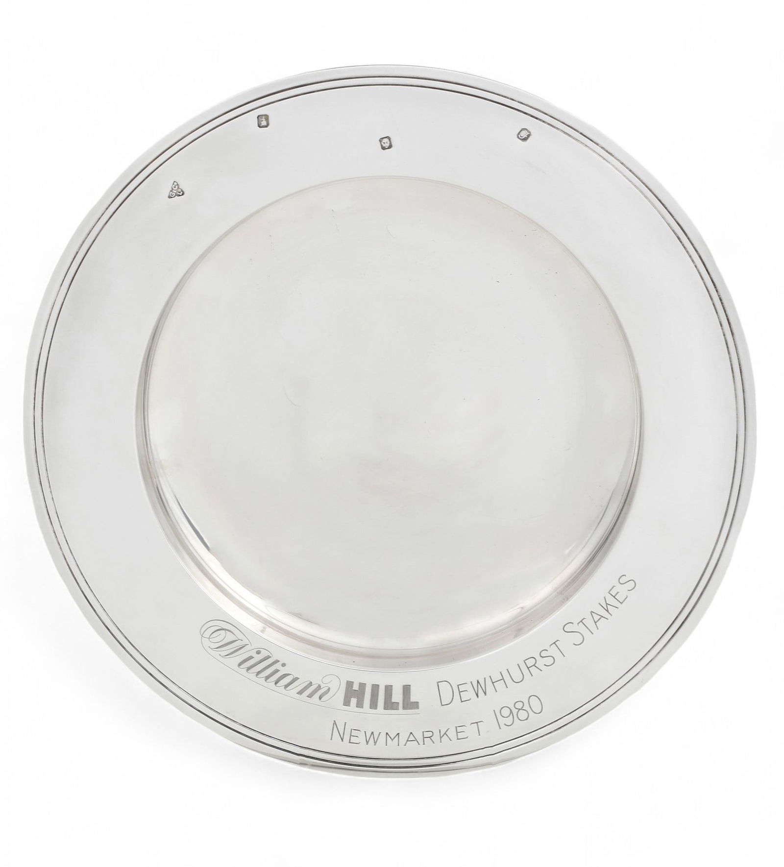 An Elizabeth II sterling horse racing trophy (1 of 5)