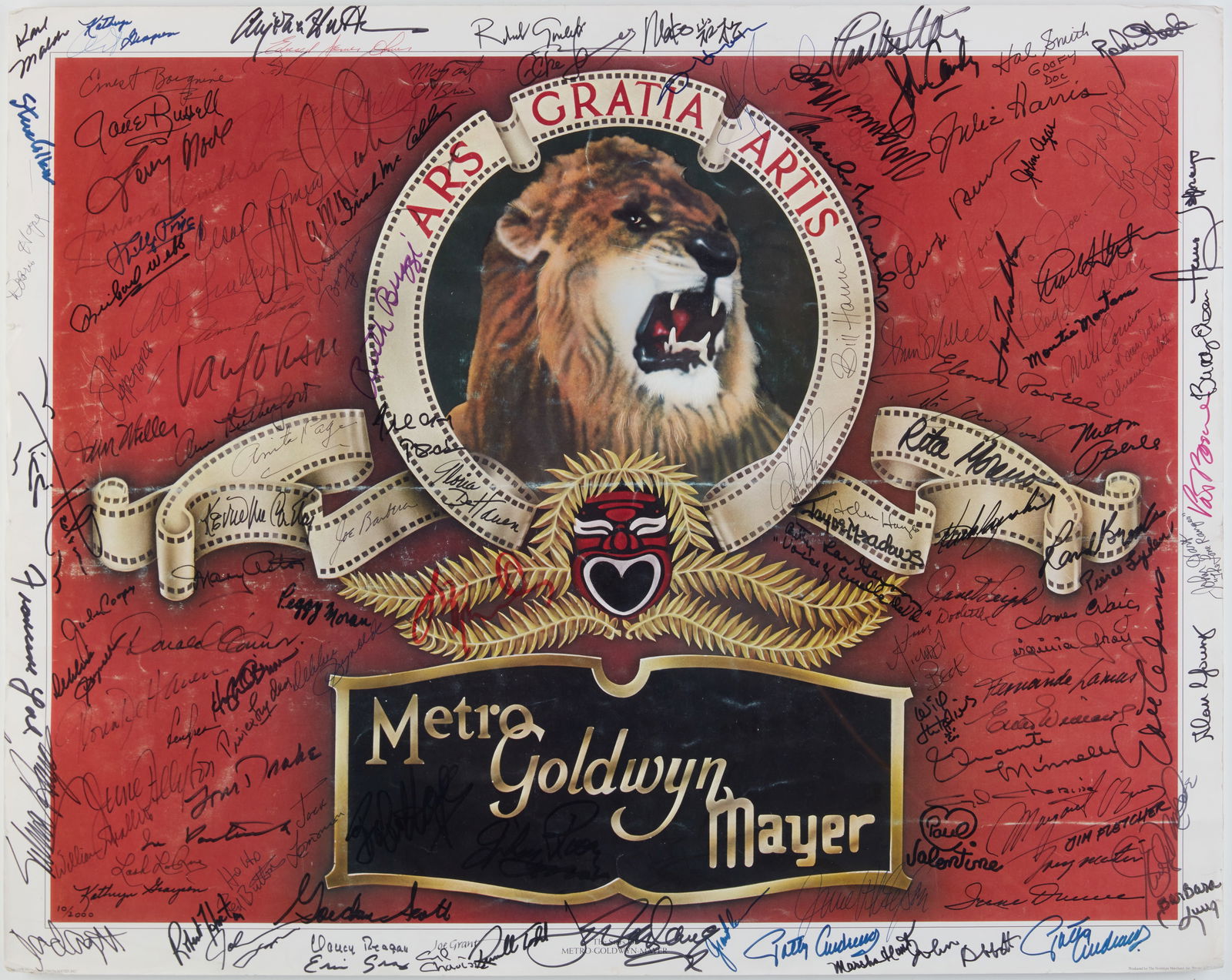 A Stars of MGM signed poster (1 of 7)