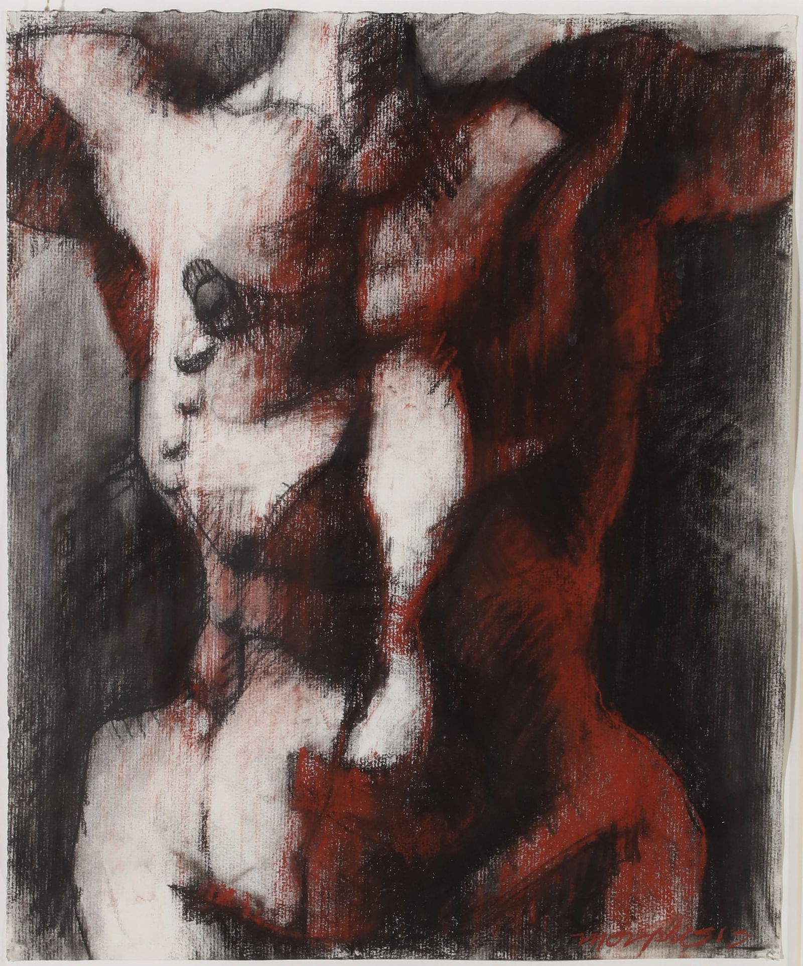 Jim Morphesis, Study for Prometheus, 1990 (1 of 5)