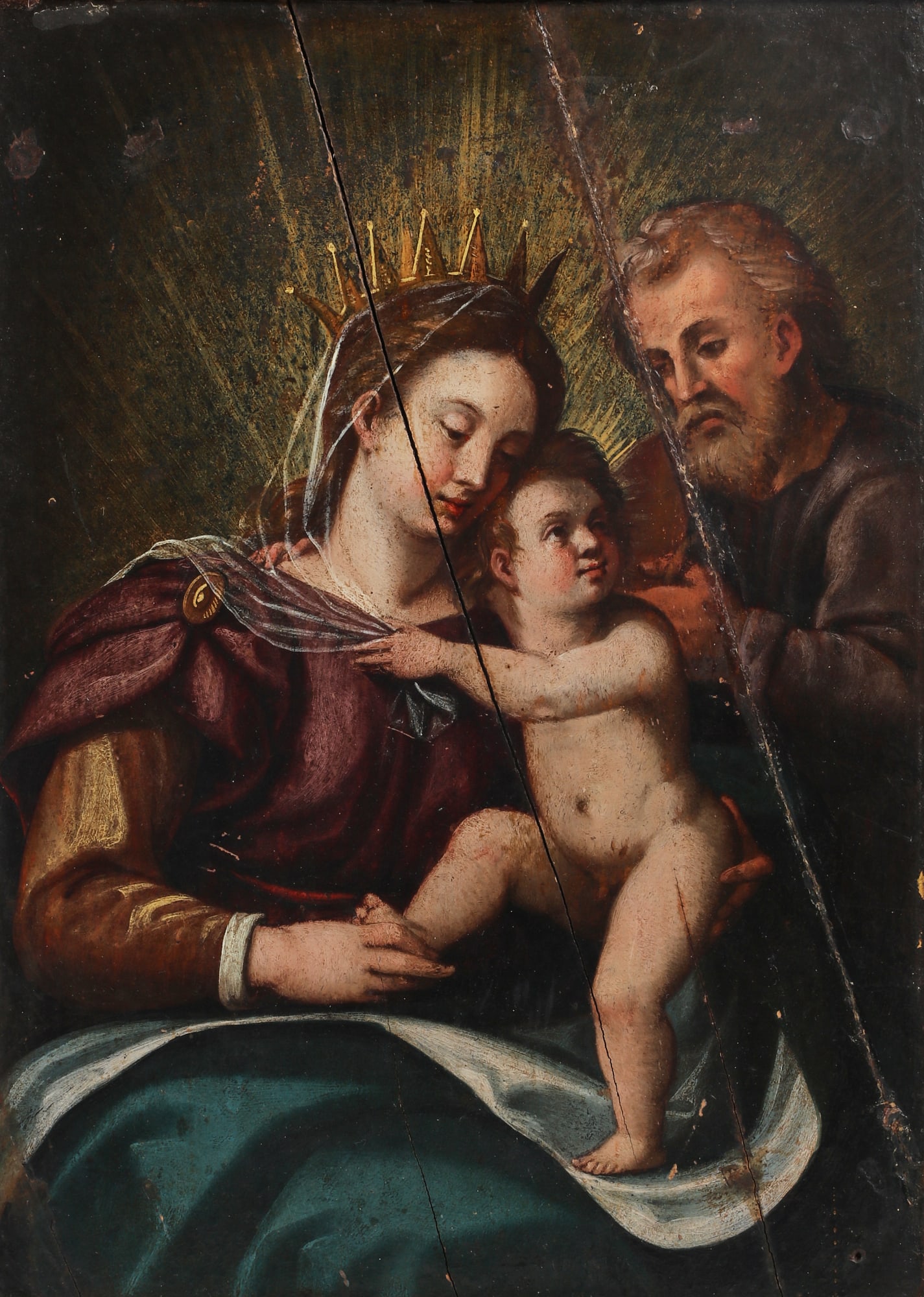 Italian School (18th/19th century), Holy Family (1 of 4)