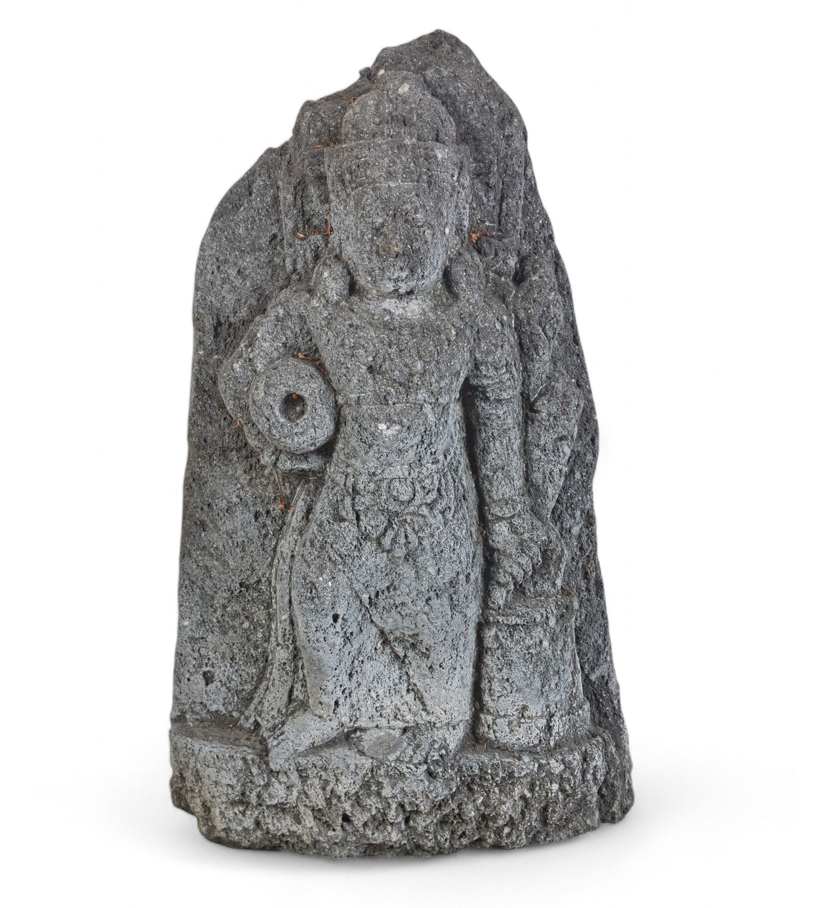 A Southeast Asian carved stone figural relief (1 of 4)