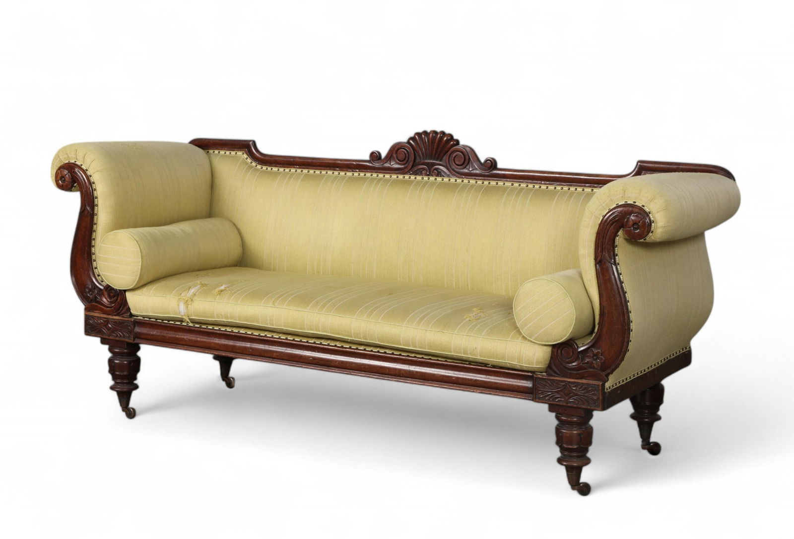 A William IV mahogany sofa, circa 1830 (1 of 8)