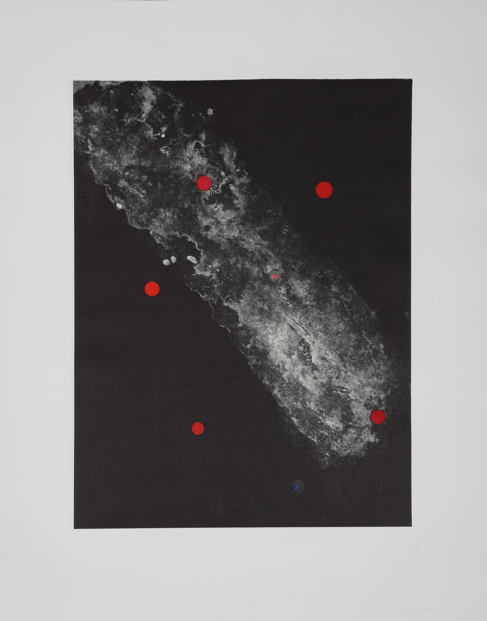 Ed Moses (American, (1926-2018), Untitled, 1997: Ed Moses(American, (1926-2018))Untitled, 1997etching and aquatint in colors on wove paperinitialed, dated, and numbered 'AP 5/7' in pencil (artist's proof, aside from the editions of 18) with the blin