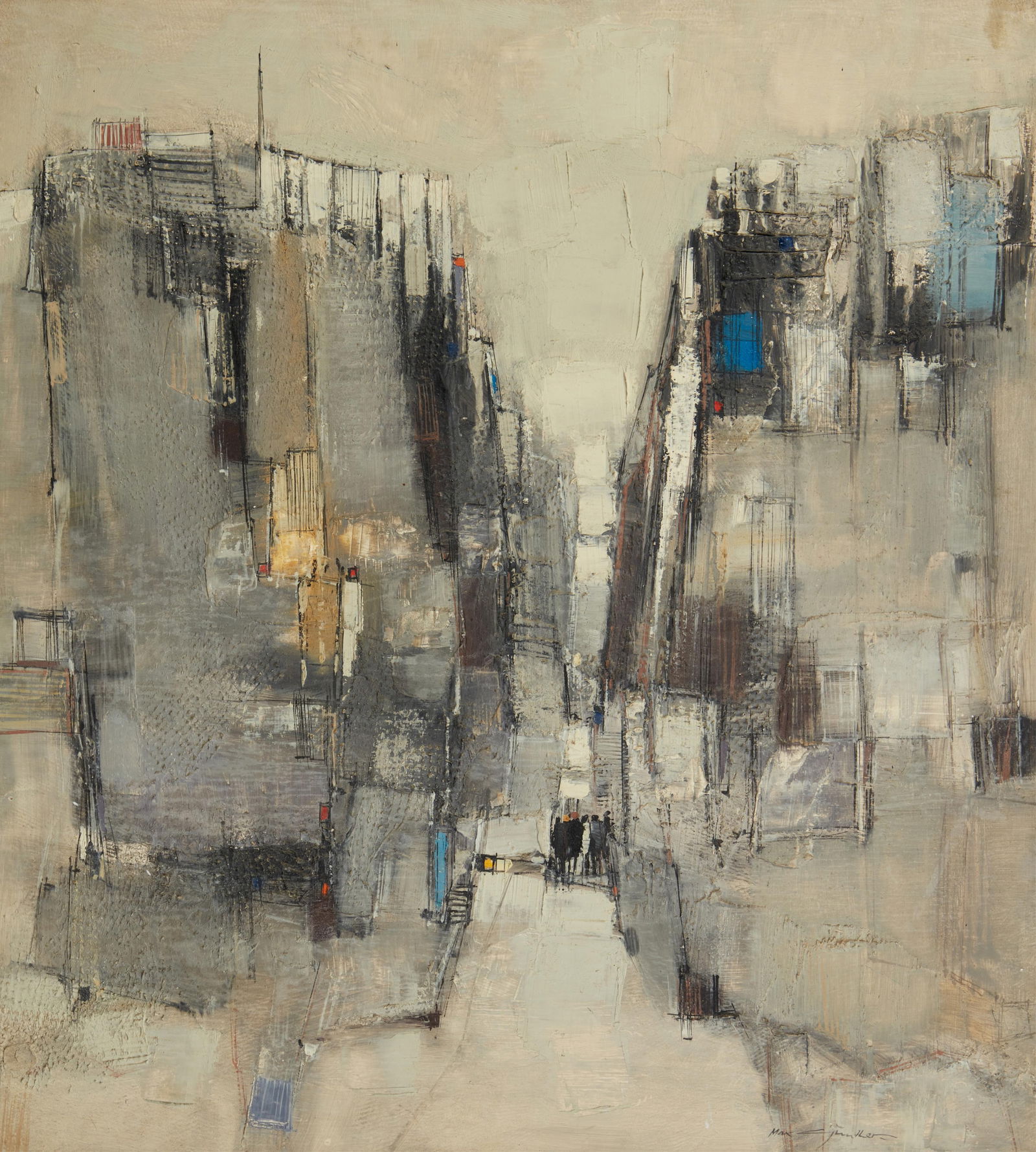 Max Gunther (Swiss, 1934-1974), Tell Alors: Max Gunther(Swiss, 1934-1974)Tell Alorsoil on boardsigned lower right.28 1/2 x 25 1/4in (72 x 65cm) Provenance:Property from a Private Collection, Santa Monica, California.