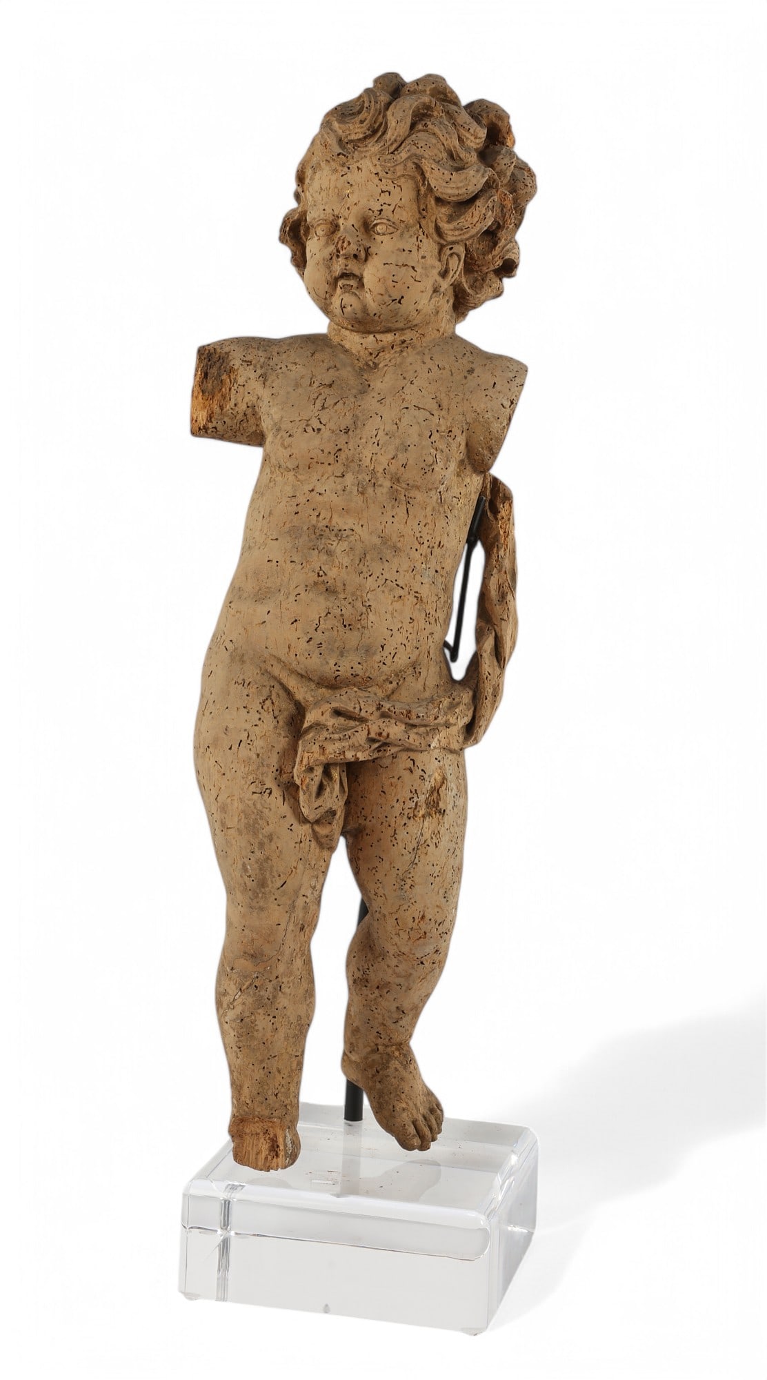 A Continental Baroque model of a putto (1 of 6)