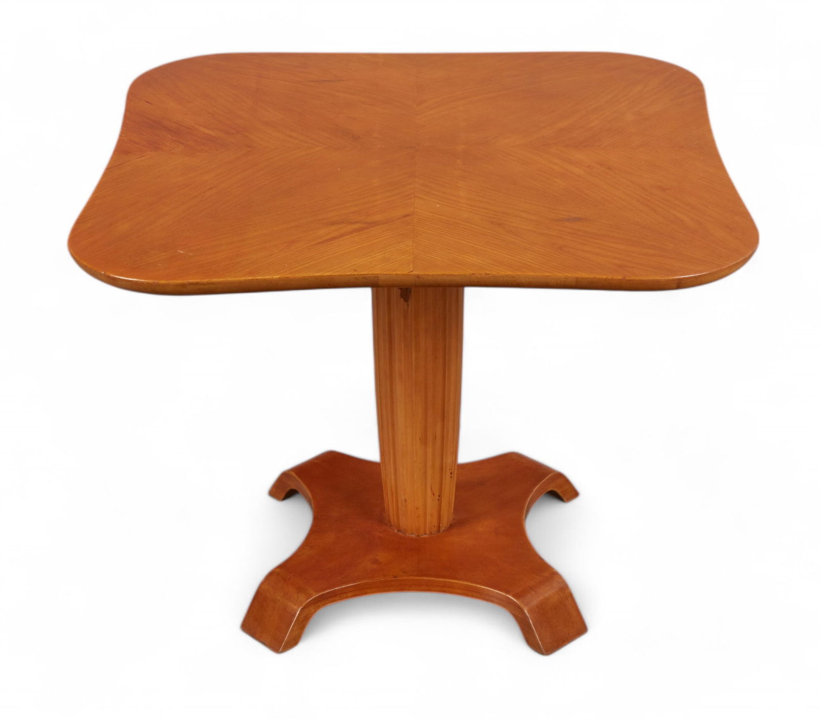 A Danish Art Deco birch low center table (1 of 6)