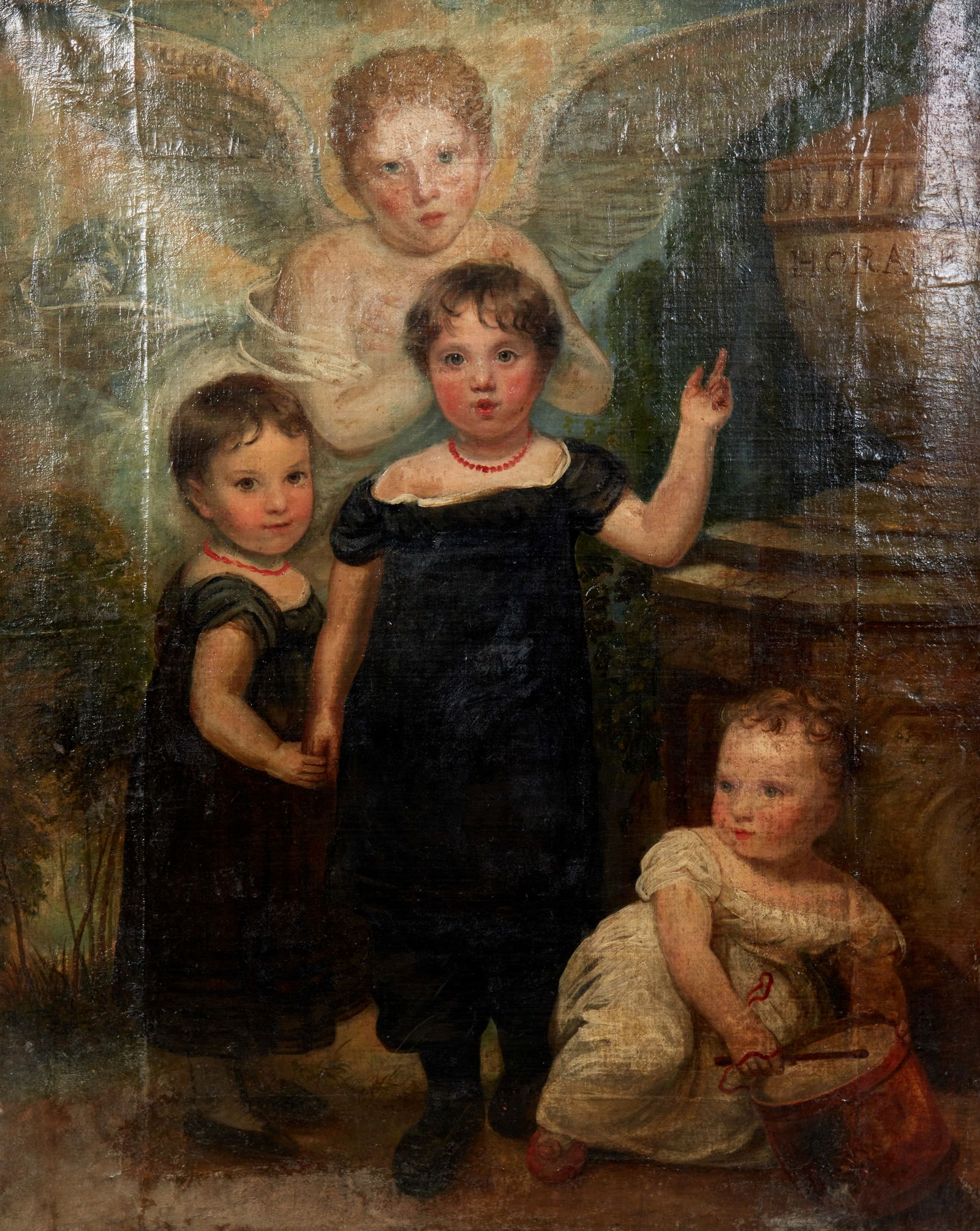 English School, Group portrait of three children (1 of 5)