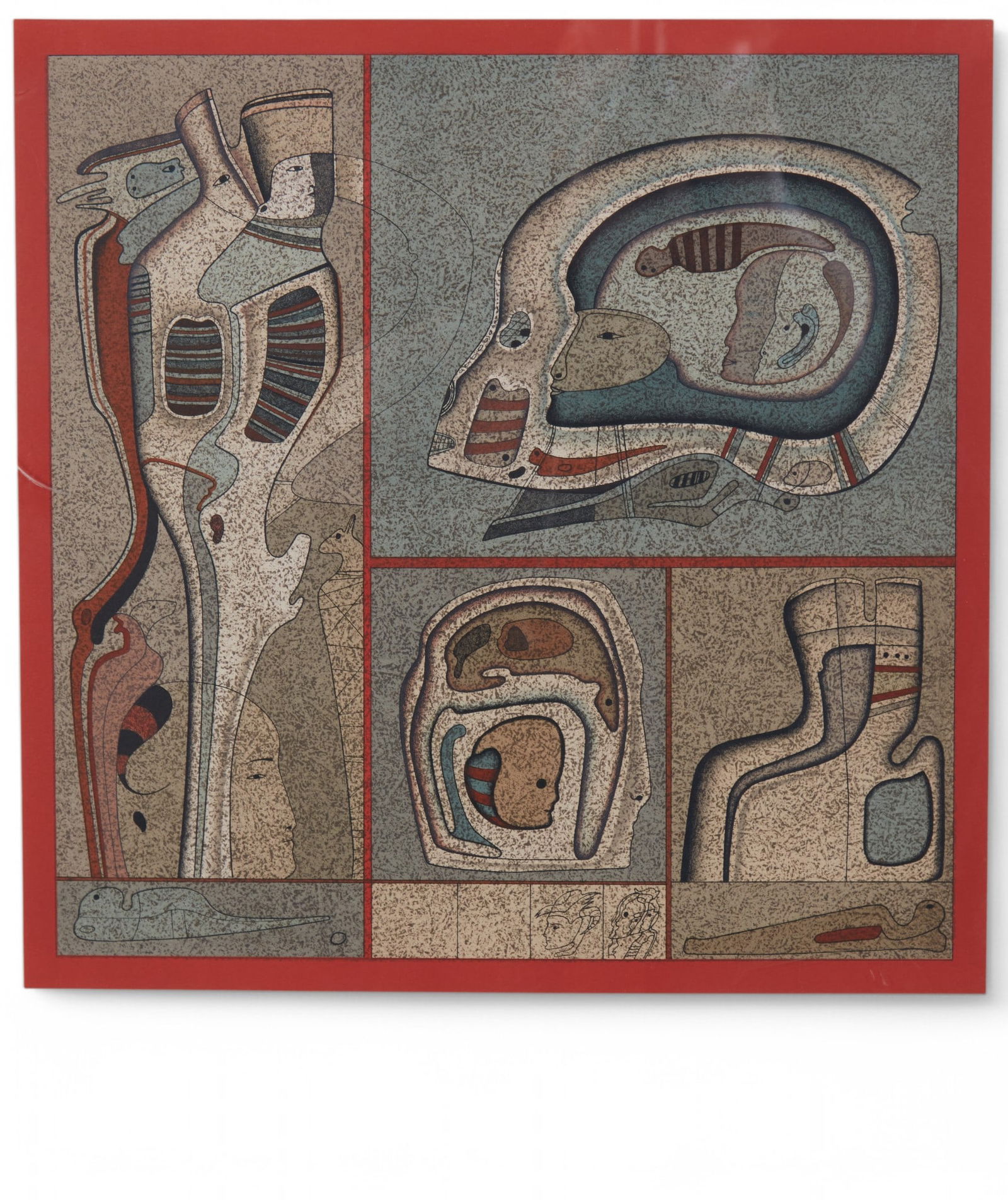 Mikhail Chemiakin, Philosophy of the Sea, litho (1 of 4)