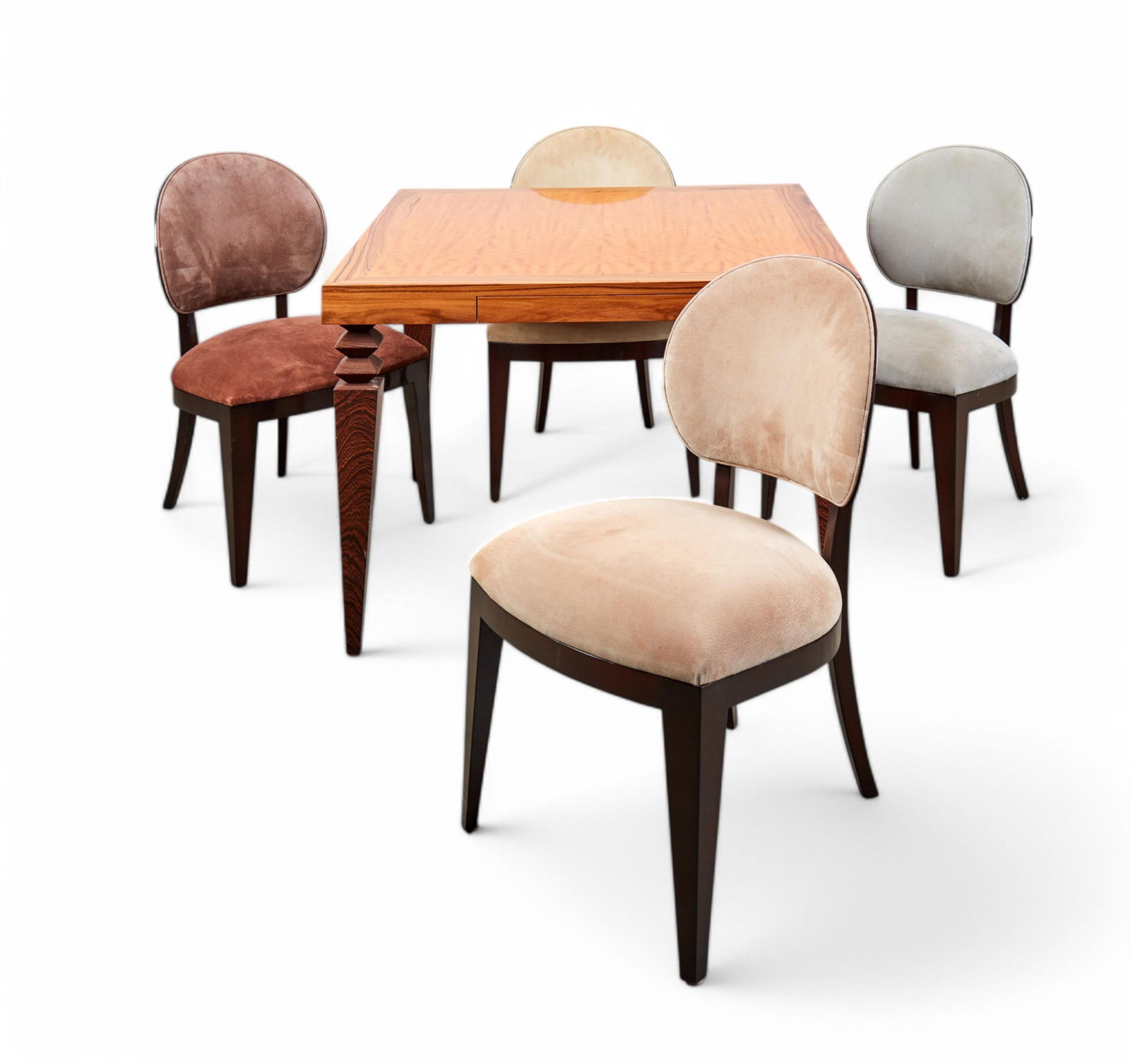 An assembled five piece Modernist games suite (1 of 13)