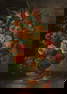 Continental School, Still life of flowers