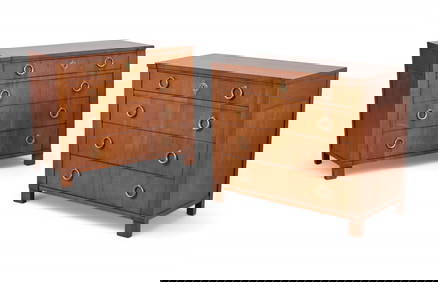 A pair of Baker Neoclassical style chests (1 of 8)