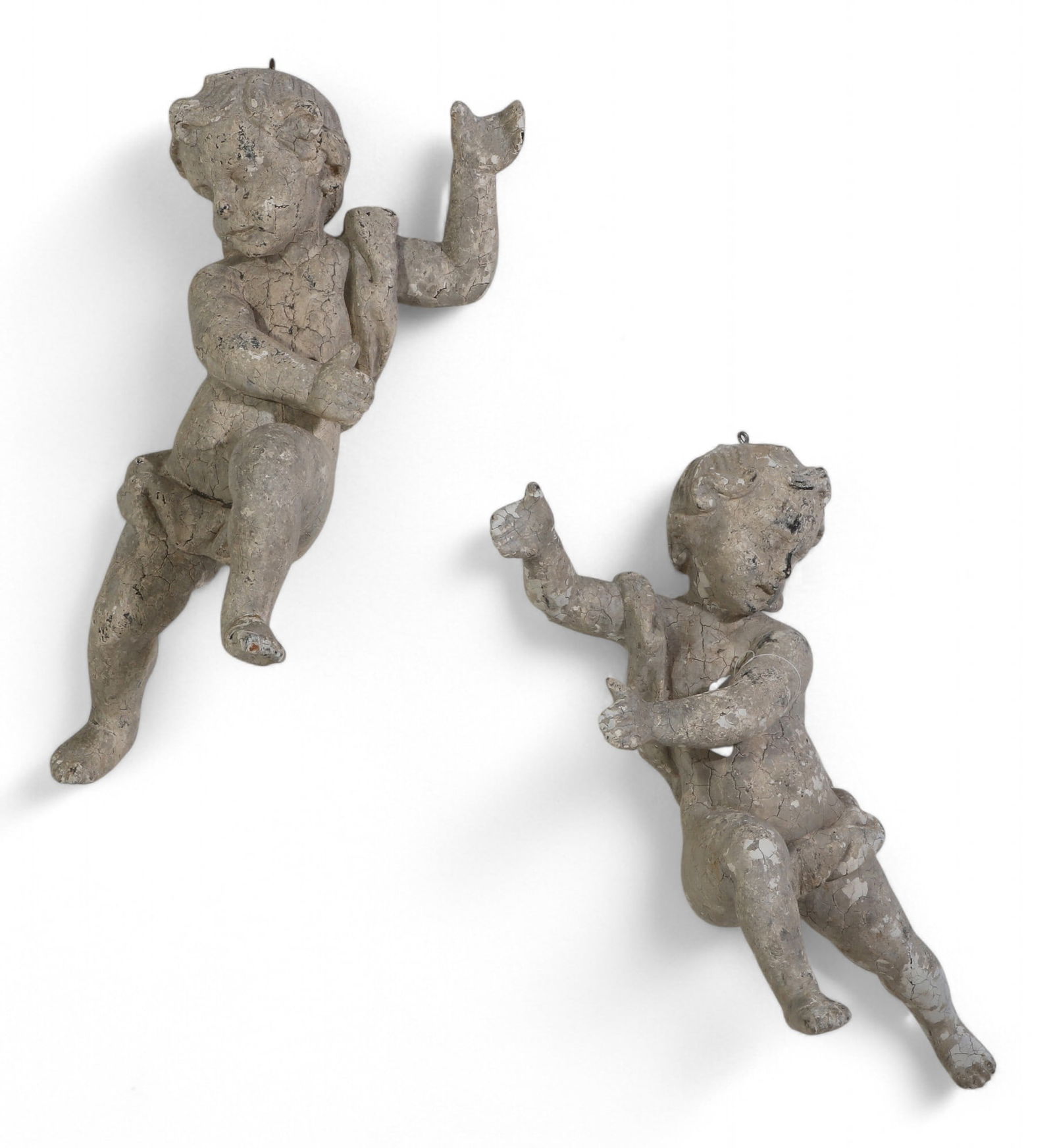 A pair of Baroque style models of putti (1 of 5)