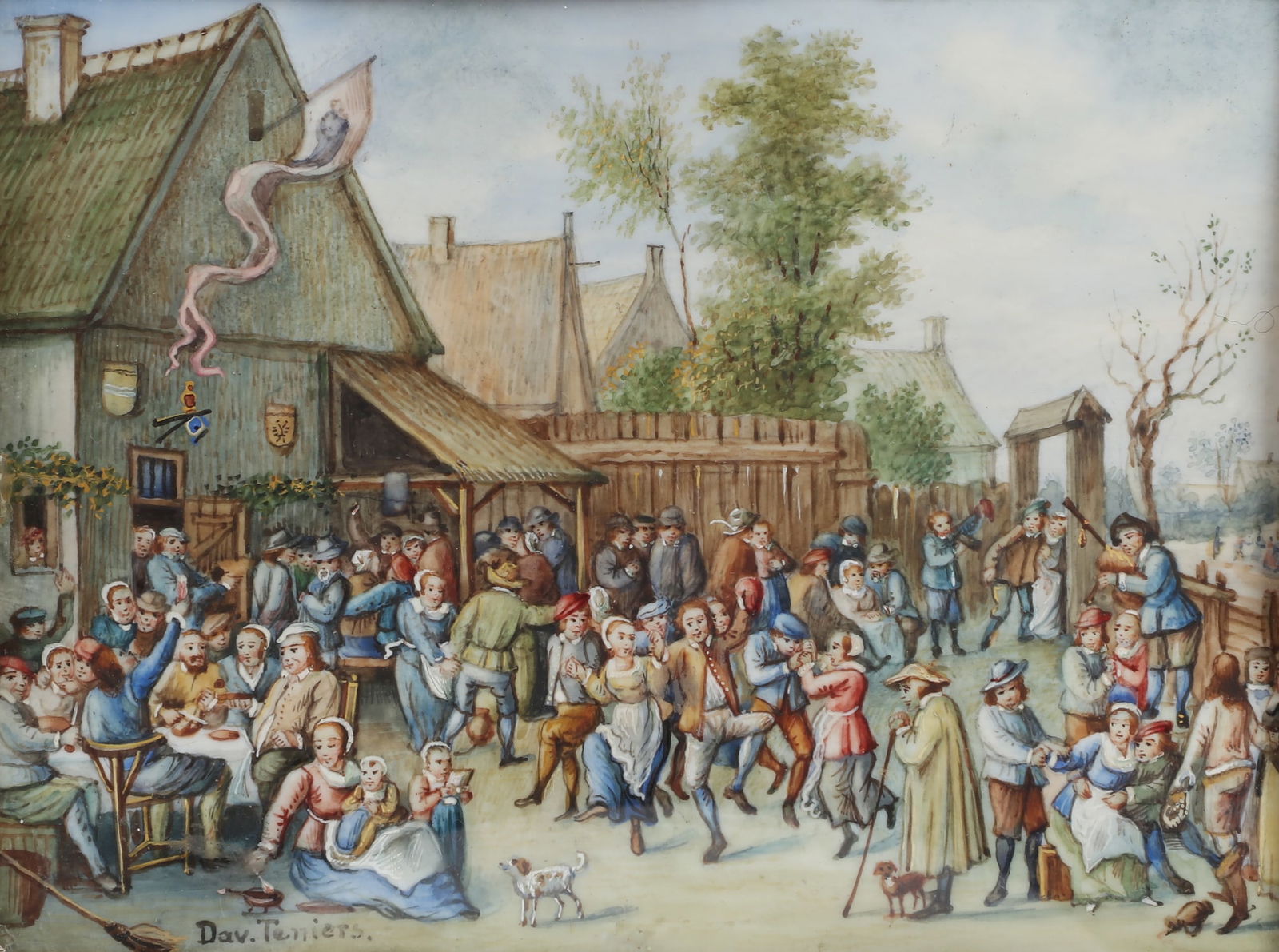 A painting after David Teniers, the Younger (1 of 4)
