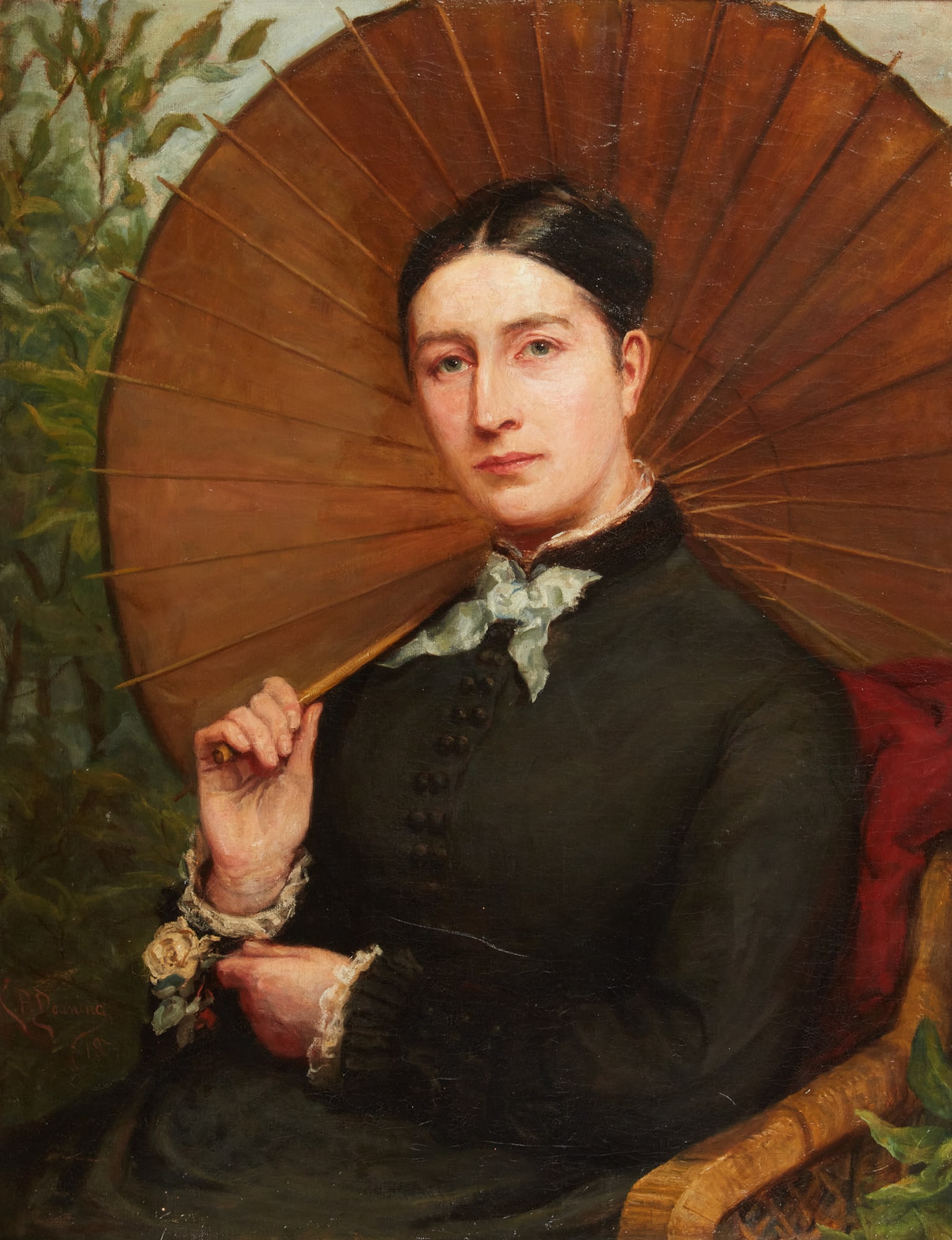 Charles Palmer Downing, Portrait of a woman (1 of 7)