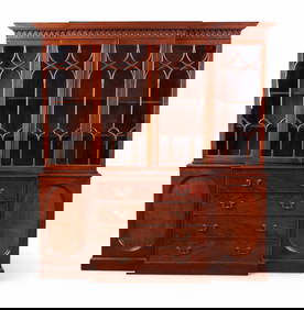 A George III style bookcase, S. Hille & Co. Ltd. (1 of 9)