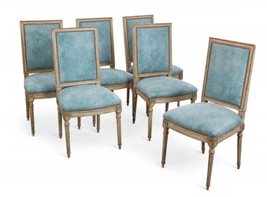 Louis XVI style chairs, attrib. to Maison Jansen (1 of 8)