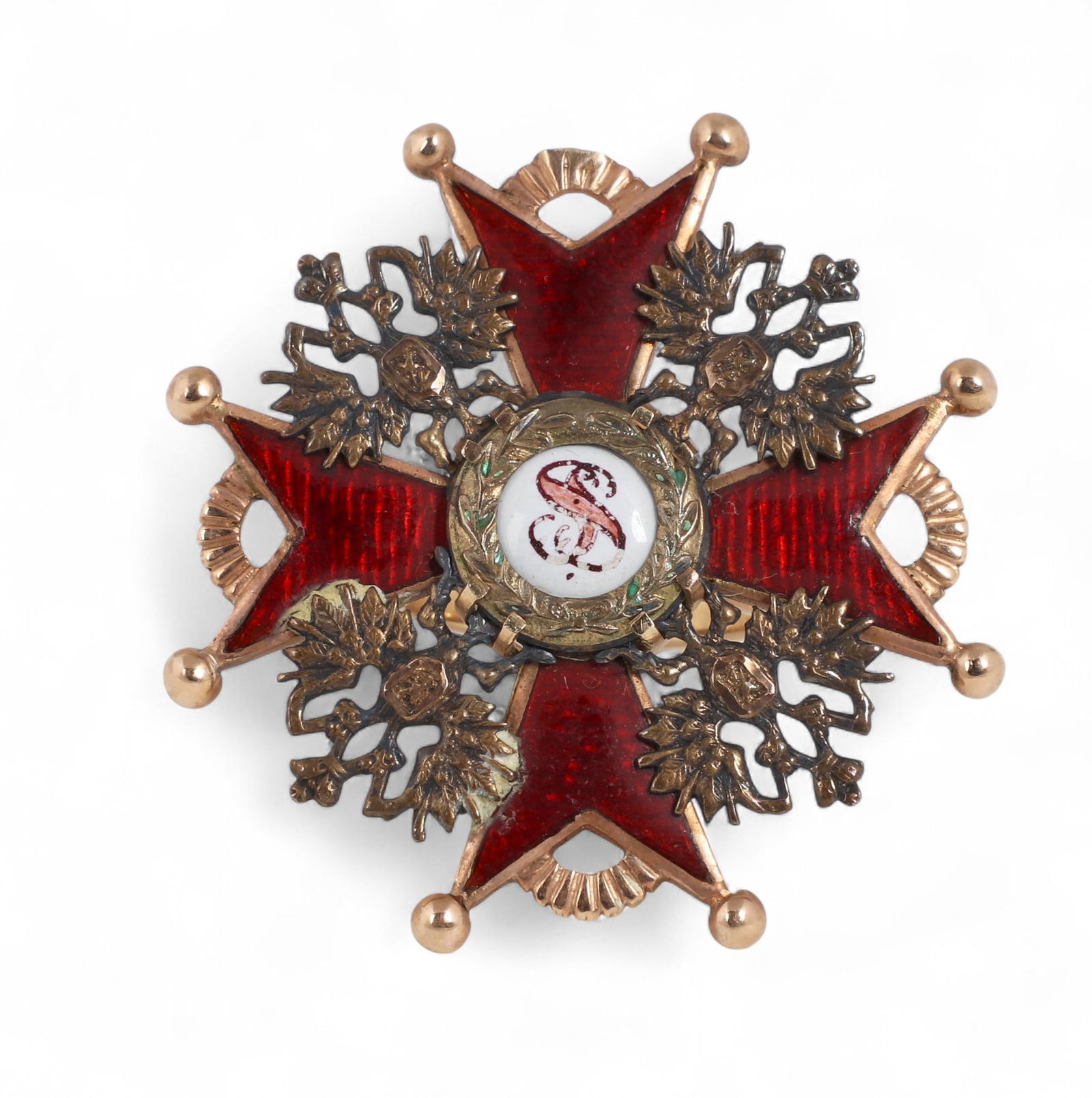 An Enamel Silver and Gold Ring (1 of 3)