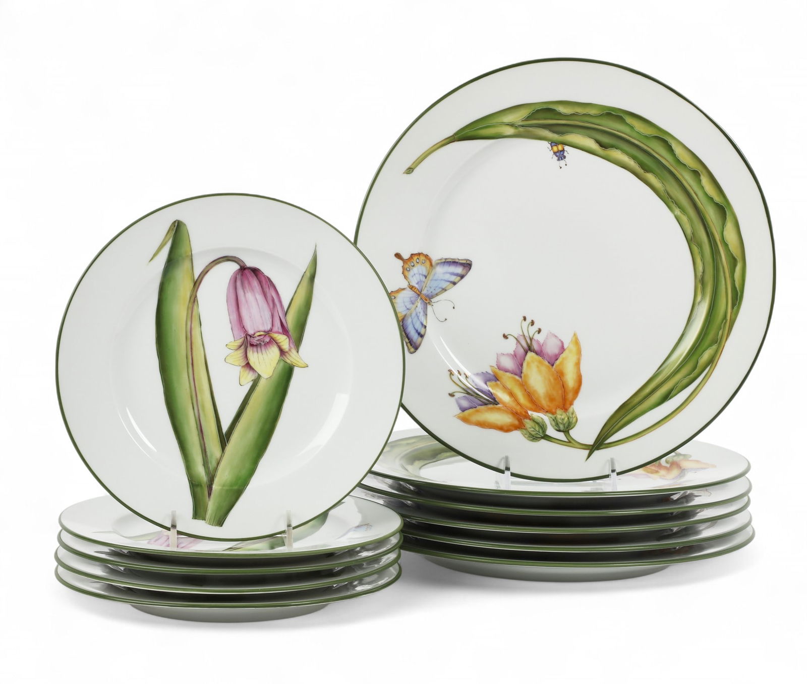 An Anna Weatherley porcelain part dinner service (1 of 4)