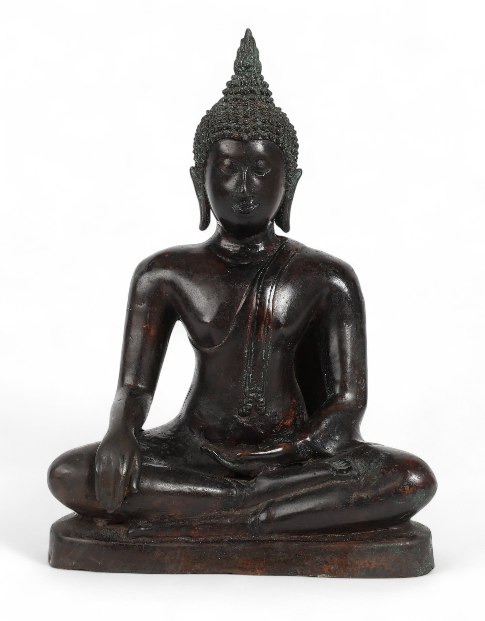 A Southeast Asian seated Bronze buddha (1 of 4)