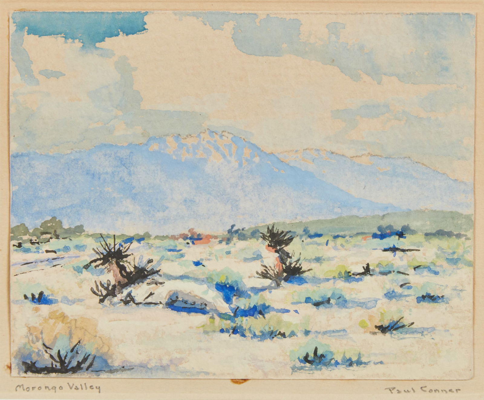 Paul Conner (American, 1881-1968), Morongo Valley (1 of 5)