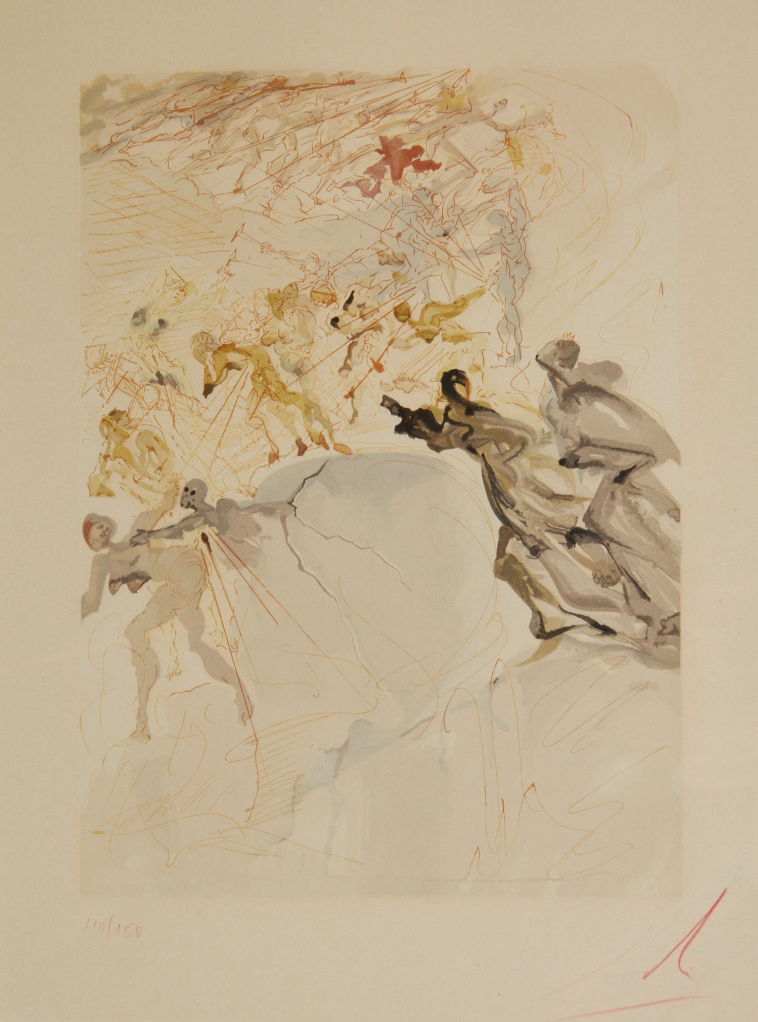 Salvador Dali, The Lustful (1 of 5)