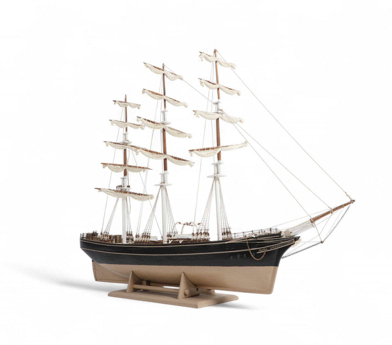 Ship Model of Cutty Sark: Ship Model of Cutty Sark23 1/2 x 33 in. (59.7 x 83.8 cm.)