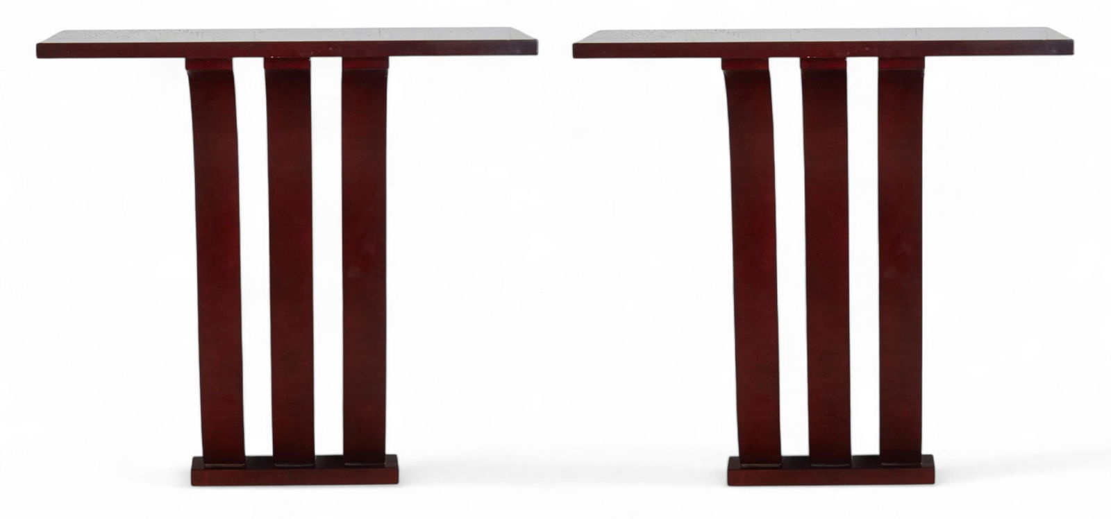 A pair of Art Deco lacquered consoles, circa 1930 (1 of 8)