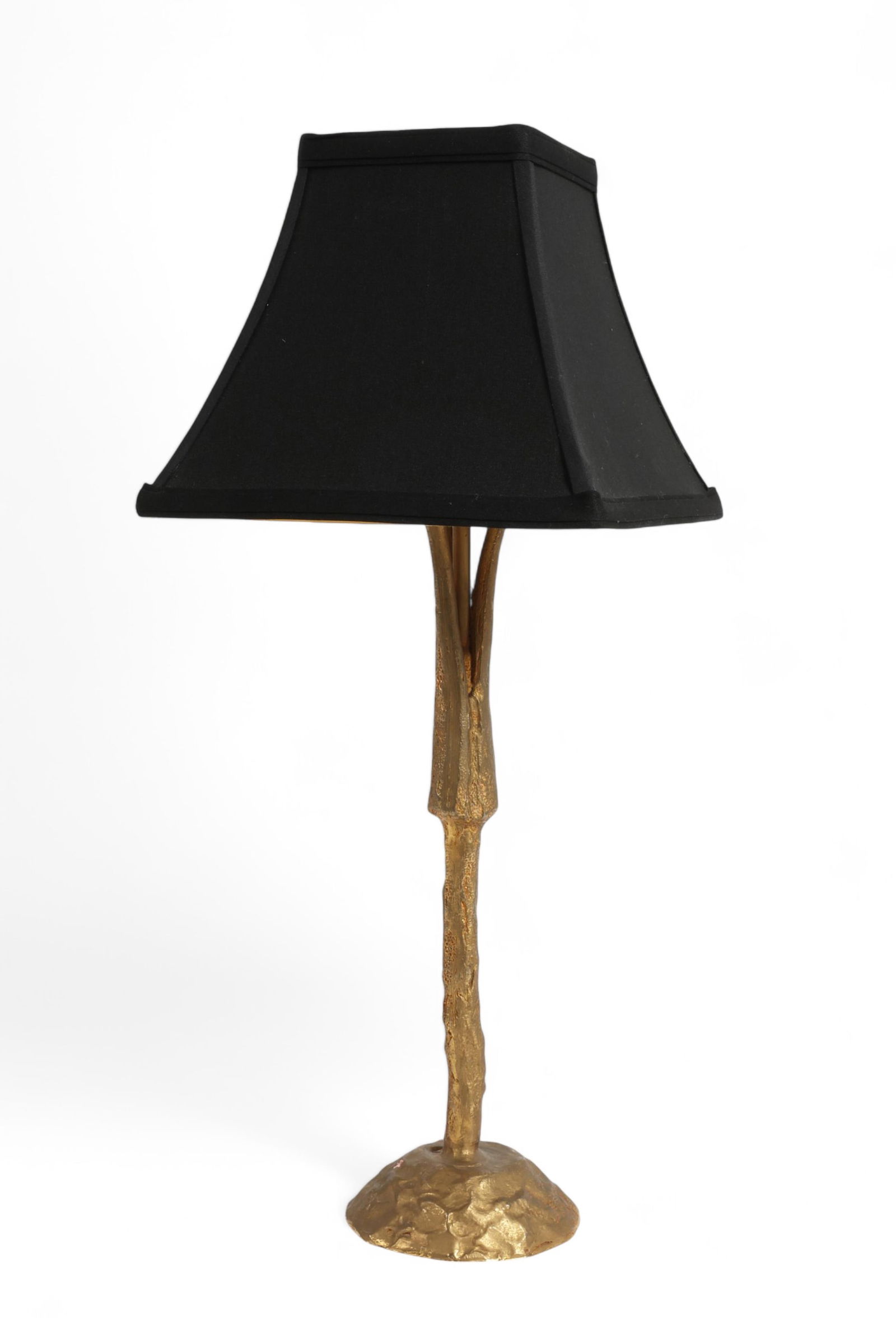 A Pierre Casenove for Fondica gilt bronze table lamp, late 20th century (1 of 7)