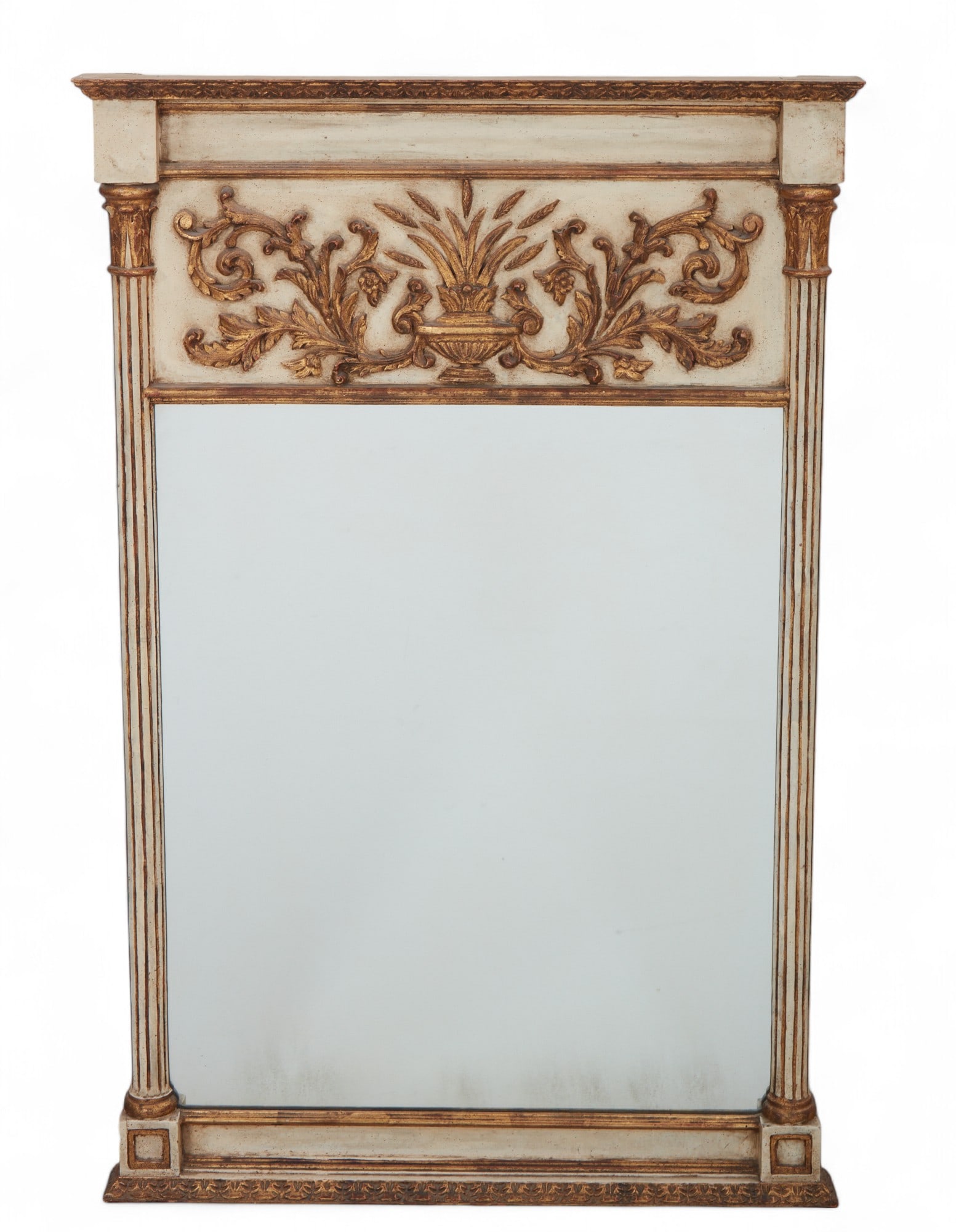 A French style trumeau mirror (1 of 3)