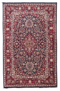 A prayer rug: A prayer rugLength 49 x width 31 in. 124.5 x 78.7 cm.)