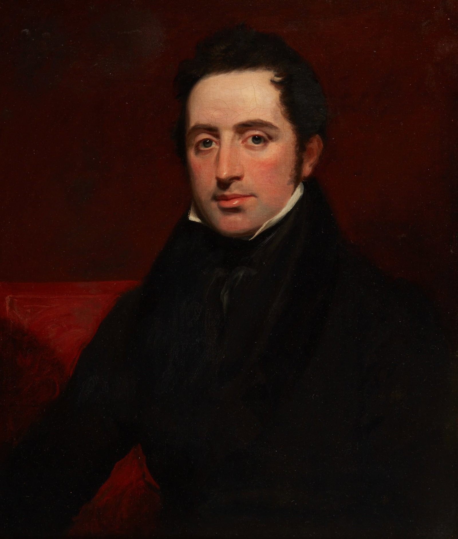 Circle George Henry Harlow (British, 1787-1819), Portrait of a gentleman, possibly William Tennant (1 of 5)