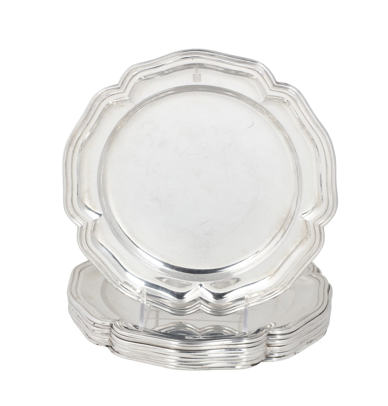 A set of nine Austro Hungarian 750 silver dishes, early 20th century (1 of 5)