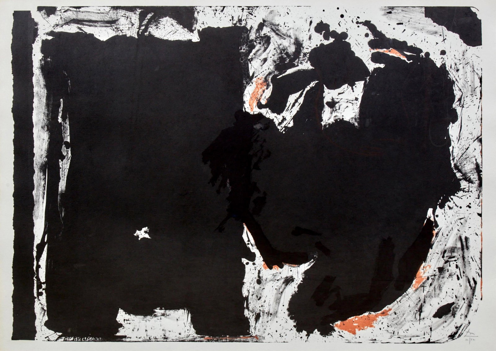 Robert Motherwell (American, 1915-1991), Lament for Lorca, 1982 (1 of 7)