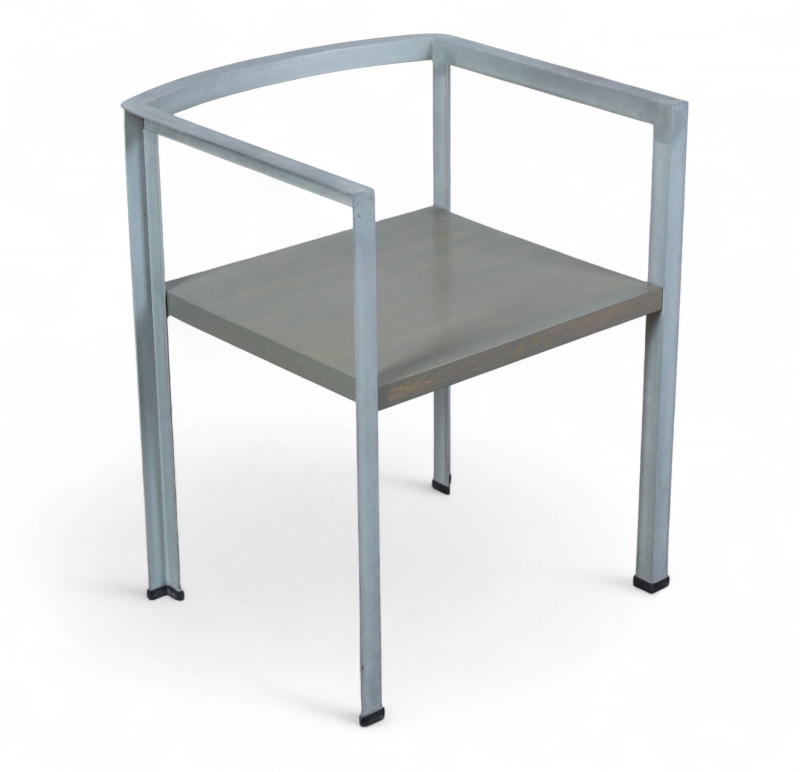 A Rei Kawakubo for Comme des Garcons steel Chair No. 9, Pallucco, Rome (1 of 5)