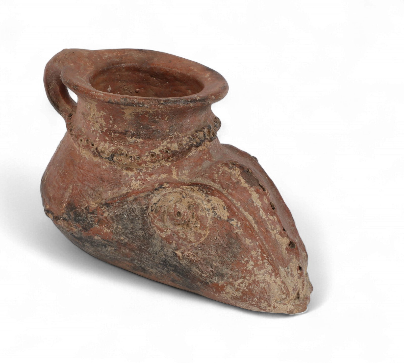 A South American terracotta vessel (1 of 4)
