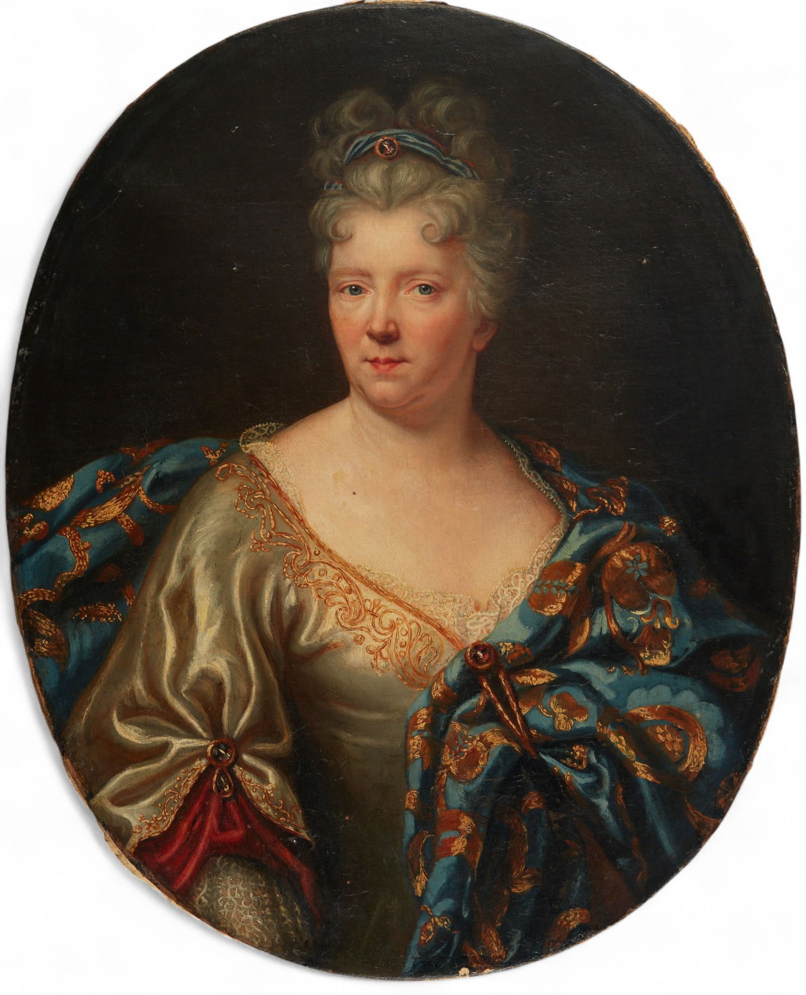 French School (France, 18th century), Portrait of a Lady, oil on canvas, 30 x 25 in (76 x 64 cm) (1 of 4)