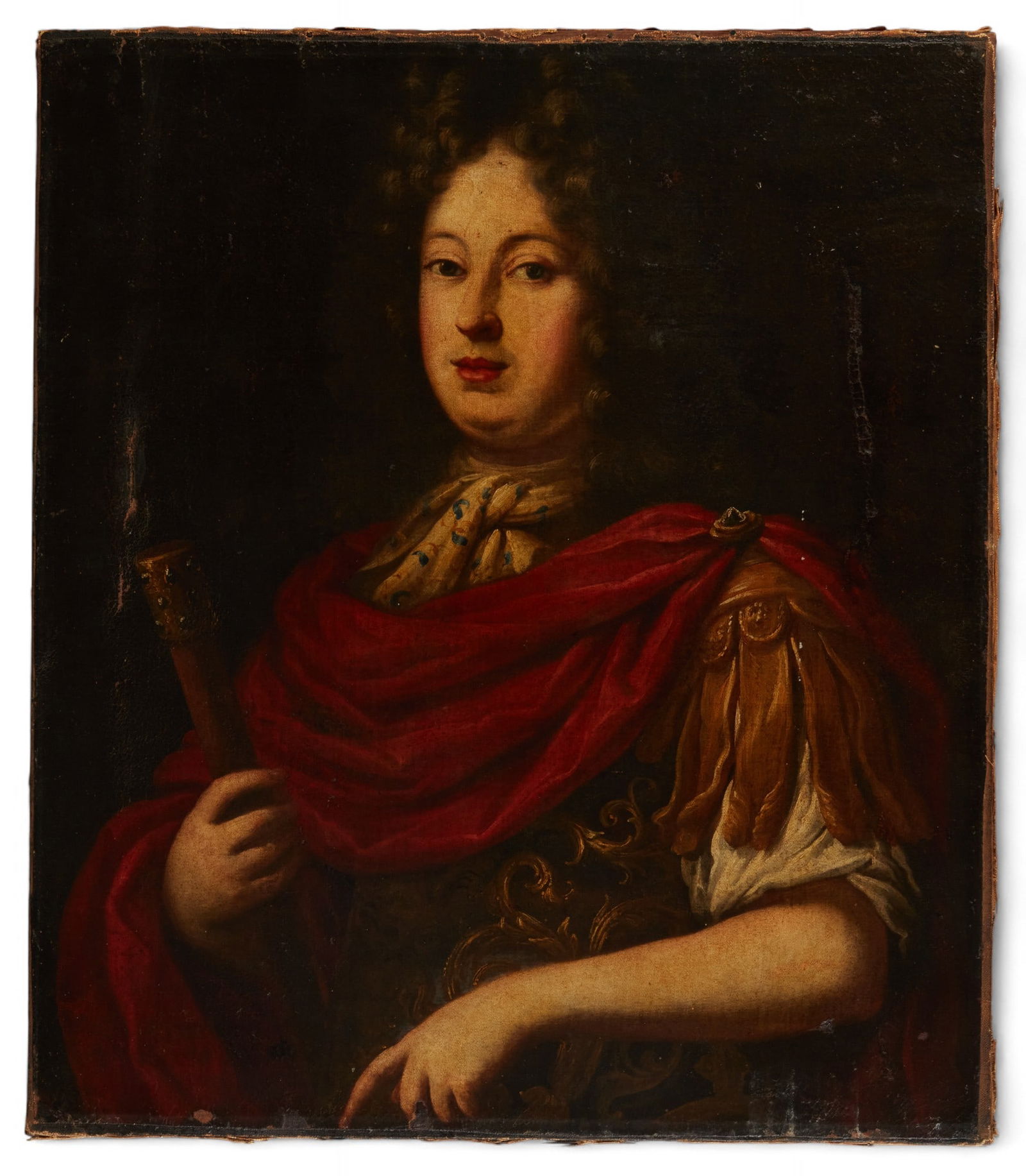 Italian School (Italy, 18th century), Portrait of a Gentleman, oil on cavas (1 of 3)