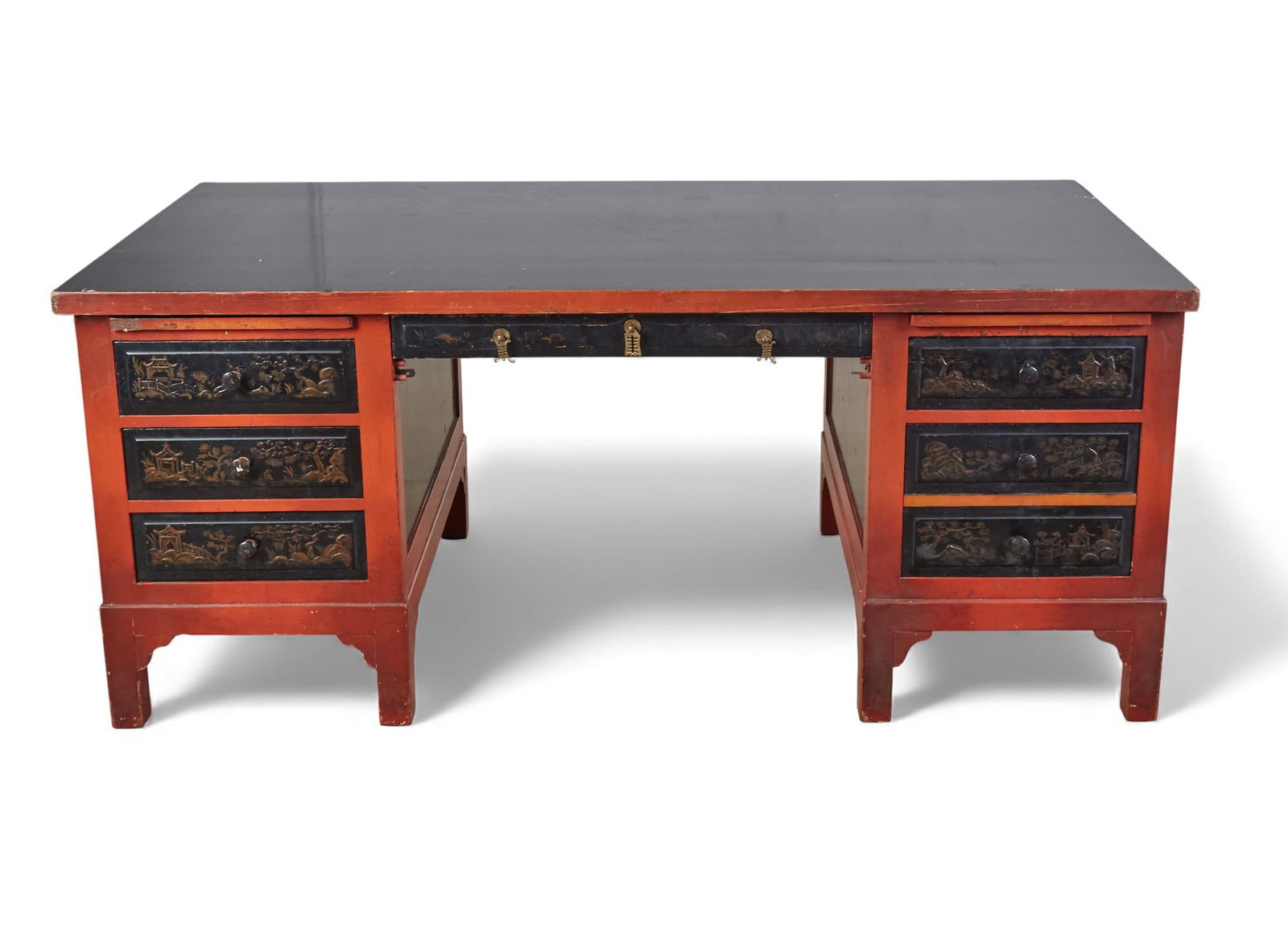 A Chinese lacquered desk (1 of 12)